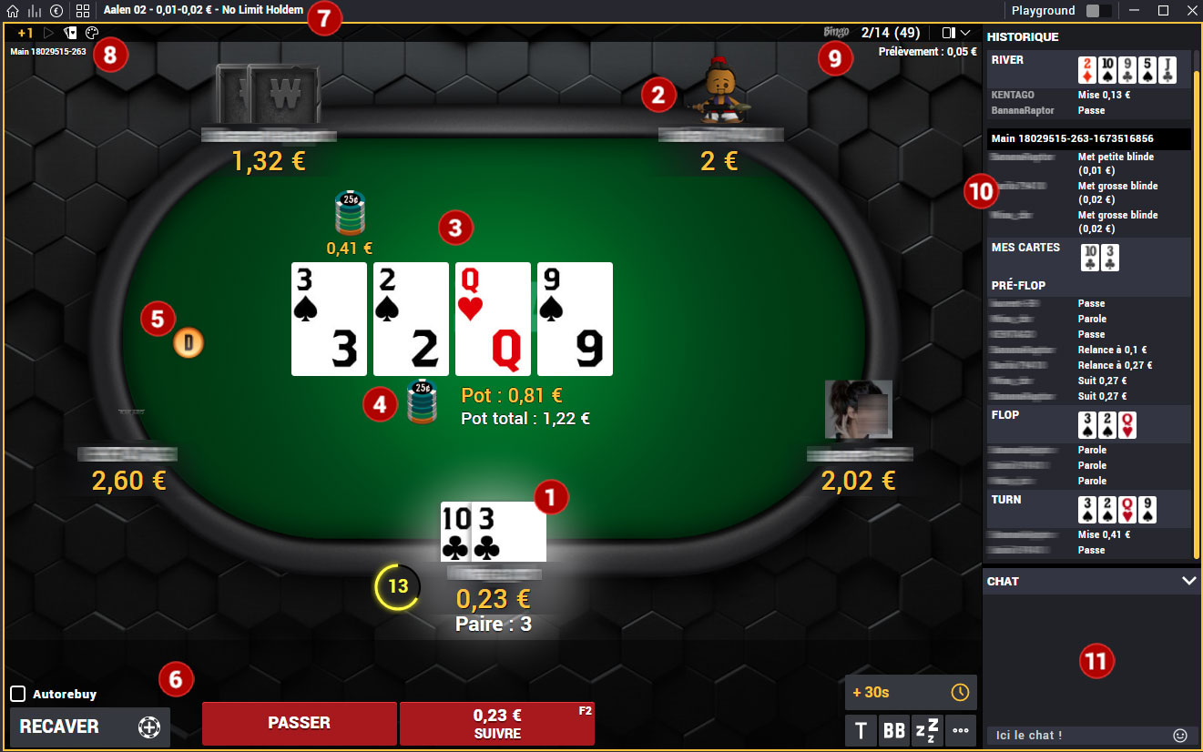 Logiciel Poker Winamax